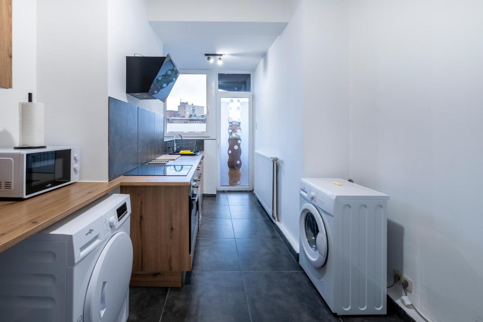 Nomad Apartments - Henin Charleroi Phòng bức ảnh