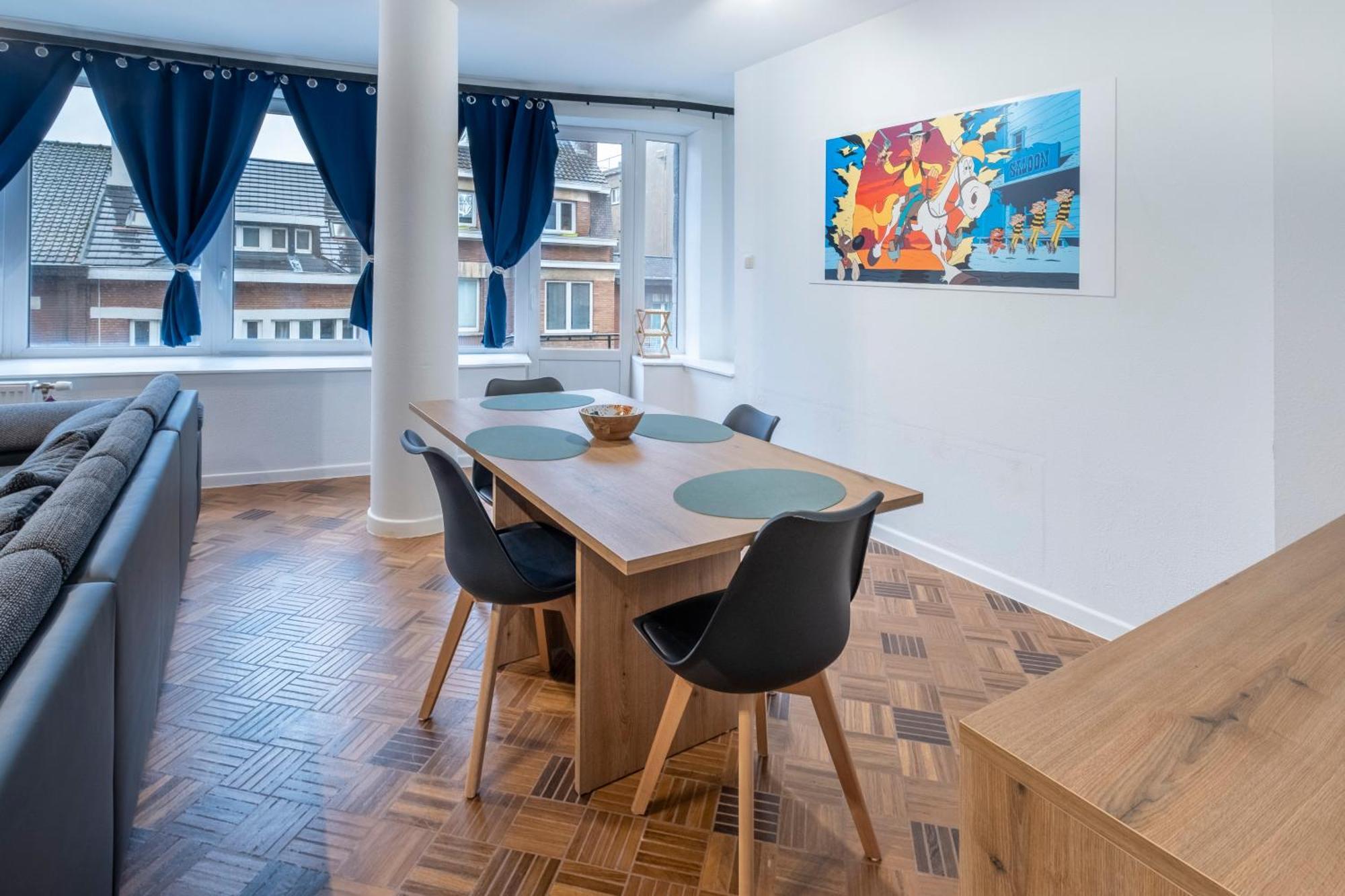 Nomad Apartments - Henin Charleroi Phòng bức ảnh