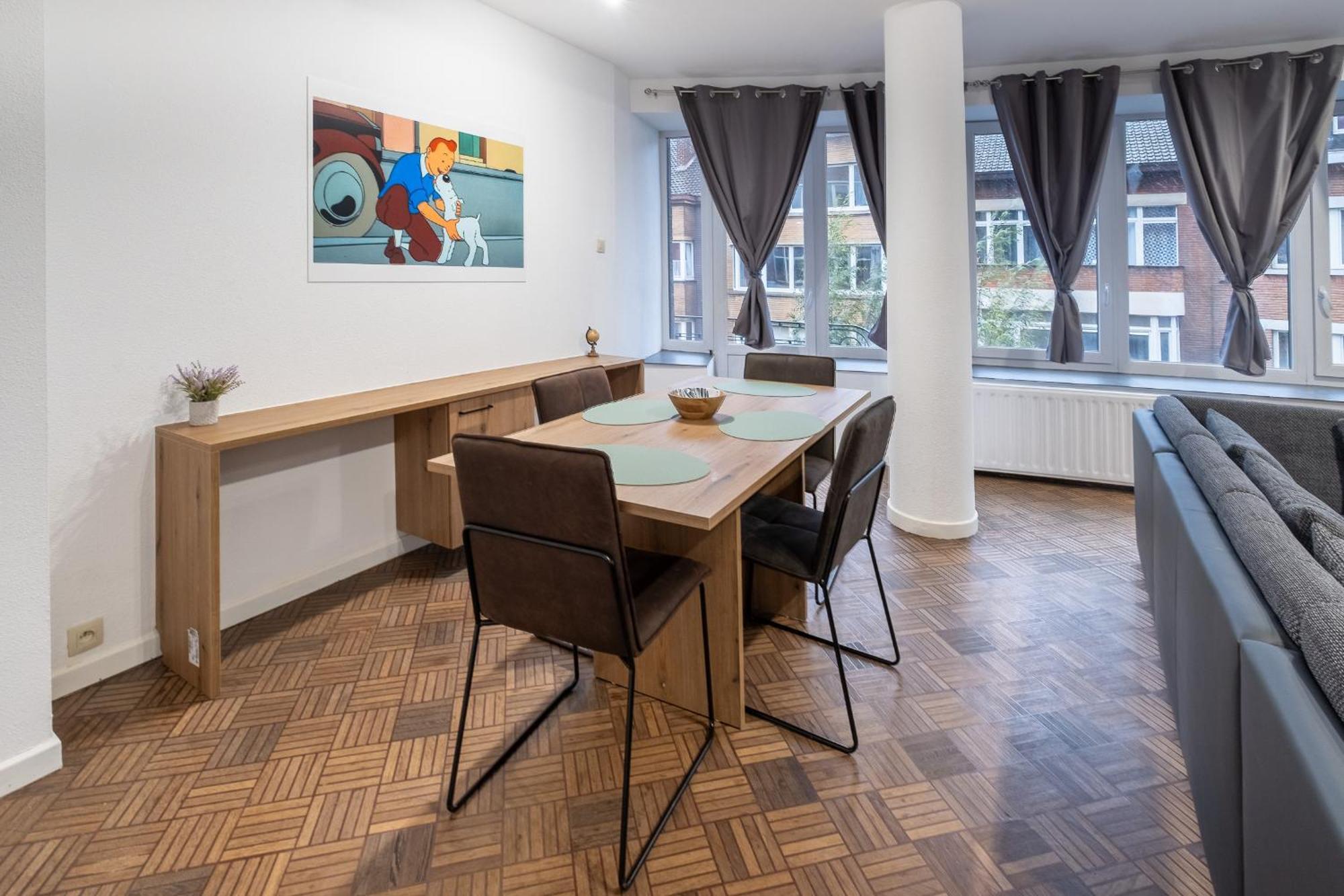 Nomad Apartments - Henin Charleroi Phòng bức ảnh